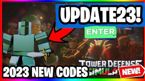 tower defense simulator codes